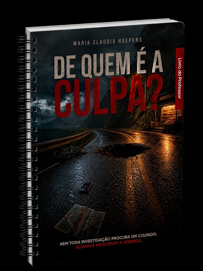 Capa do Livro do Professor do Programa Tax, 6º ano — De quem é a culpa?
